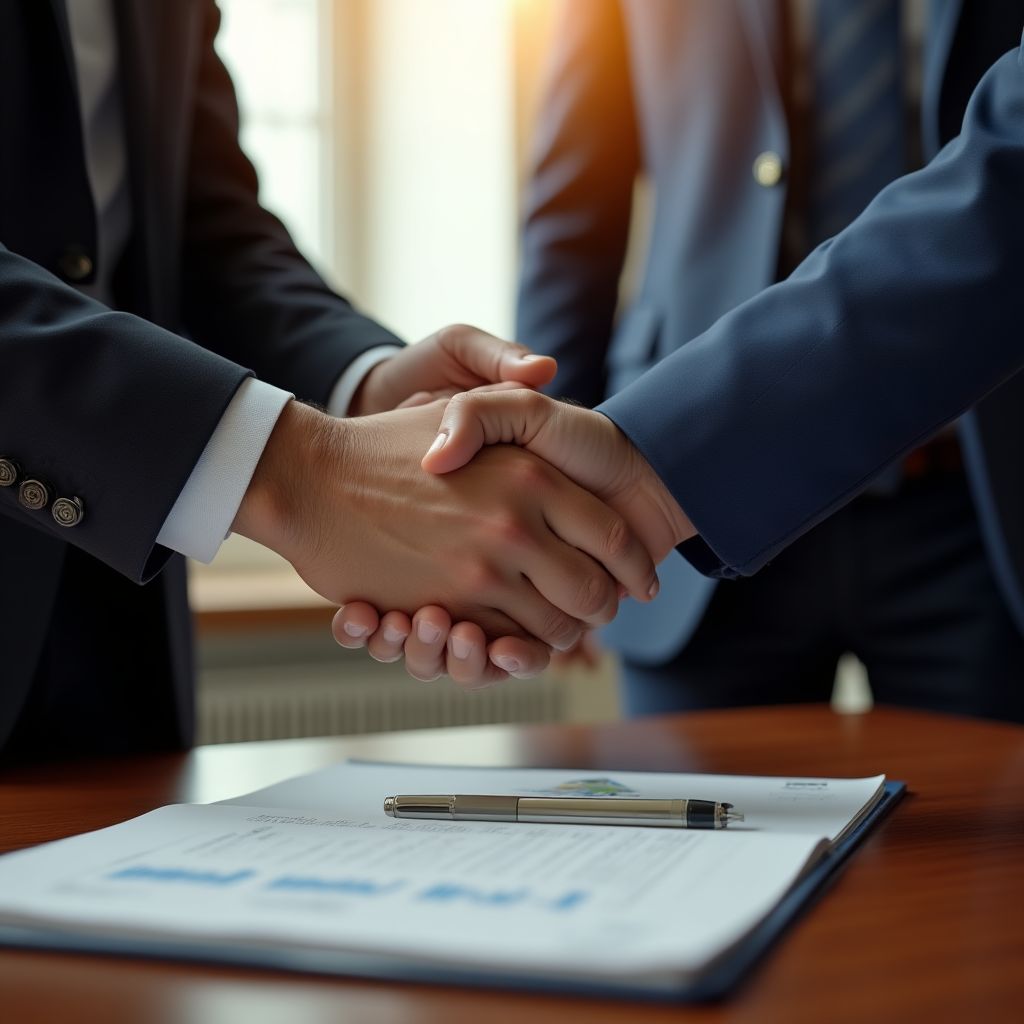 Firma de alianzas internacionales en 2017